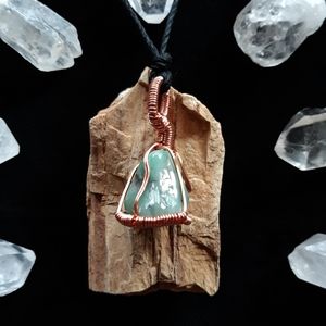 Tumbled Emerald Necklace